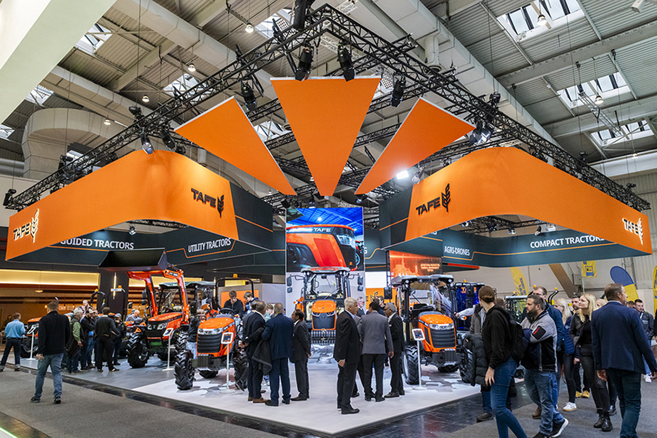 TAFE EVX75 electric hybrid tractor